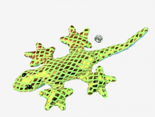 Gecko metallic, Größe: S - ca. 10 cm, diverse Farben
